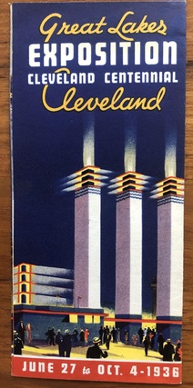 Item #300644 Great Lakes Exposition Cleveland Centennial Brochure