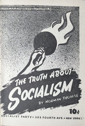 Item #300664 The Truth about Socialism. Norman Thomas
