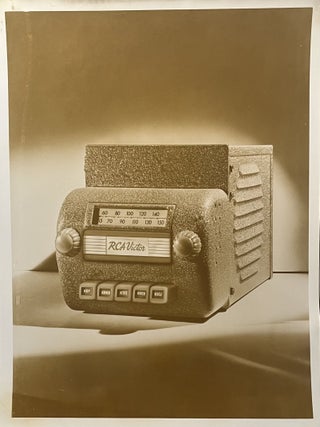 Fifteen [15] Depression-Era Photos of Radios, Radio Components, Radio Product Demonstrations and Office Workers