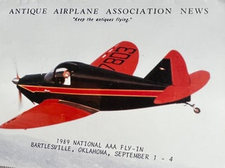 Item #314251 Two [2] 1988 Issues of Antique Airplane Association News Magazine. Publisher and...