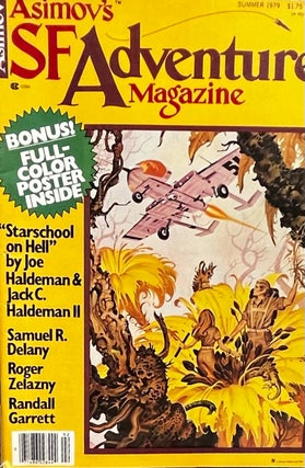 Item #314254 Two [2] 1979 Issues of Asimov's SF Adventure Magazine. Editorial Director Isaac Asimov