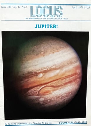 Item #314267 Locus The Newspaper of the Science Fiction Field; Issue 220, Vol. 12, No. 3, April,...