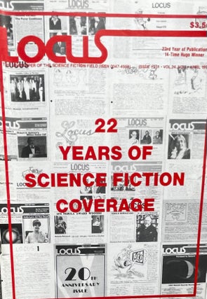 Item #314291 Locus The Newspaper of the Science Fiction Field; Issue 351, Vol. 24, No. 4, April,...