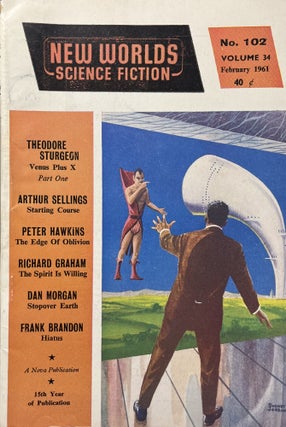 Item #3162408 New Worlds Science Fiction Volume 34, No.102, February 1961. John Carnell, Arthur...