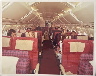 Item #3162446 Circa 1970s Glossy Color Press Photo of the British Airways Concorde 204 Jet Cabin....