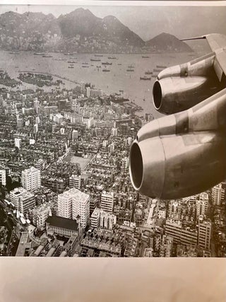 Item #3182413 C1960s Glossy Black and White Press Photo of a British Overseas Air Corporation...