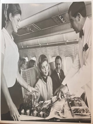 Item #3182418 C1970s Glossy Black and White Press Photo of a British Overseas Air Corporation...