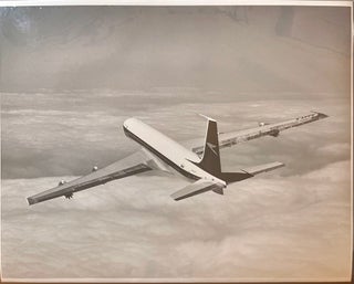 Item #3182426 C1960s Glossy Black and White Press Photo of a British Overseas Air Corporation...