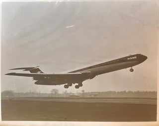 Item #3182427 C1960s Glossy Black and White Press Photo of a British Overseas Air Corporation...