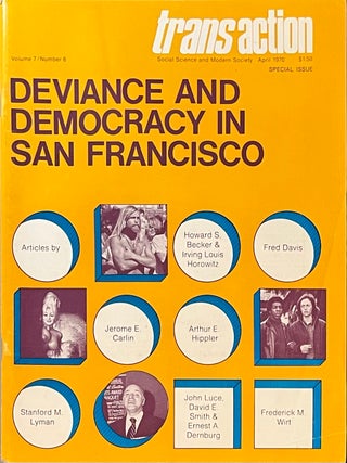Item #321202513 A Complete Run of 1970 Issues of Trans-action, The Magazine of Social Science and...