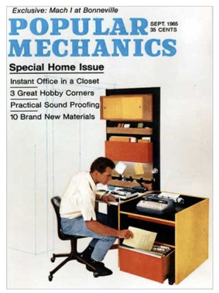 A Grouping of Eleven [11] 1965 Popular Mechanics Magazines. Don Dinwiddie.