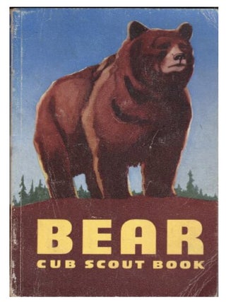 Item #325202524 Bear Cub Scout Book. Boy Scouts of America