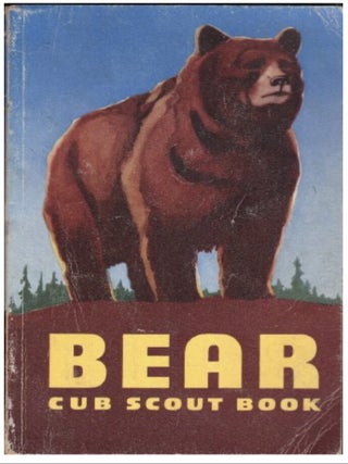 Item #325202526 Bear Cub Scout Book. Boy Scouts of America