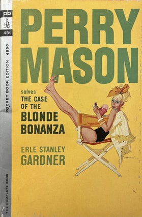 Item #3252415 Perry Mason Solves The Case of The Blonde Bonanza. Earl Stanley Gardner