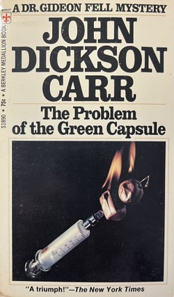 Item #3252425 The Problem of the Green Capsule. John Dickson Carr