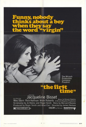 Item #3282404 The First Time One Sheet Movie Poster. Director James Neilson, Jo Heims, Screenplay...