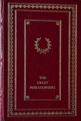 Item #39244 The Great Philosophers Series: Descartes. Rene' Descartes, John Veitch, Special,...