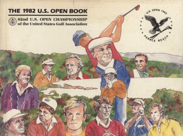 Item #400003 The 1982 U.S. Open Book: 82nd U.S. Open Championship of the United States Golf Association. Caroll Rissel.