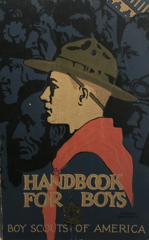Item #400061 Handbook for Boys. Boy Scouts of America.