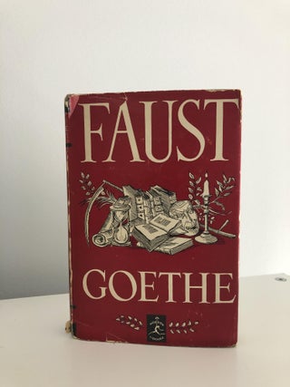 Item #400190 Faust. Goethe