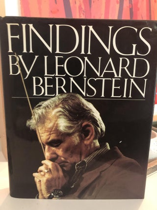 Item #400194 Findings. Leonard Bernstein