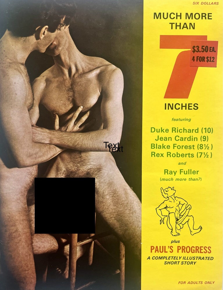 Item #401202605 Much More Than 7 Inches. Frank Golovitz.