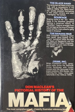 Item #4052412 Don Maclean's Pictorial History of the Mafia. Don Maclean