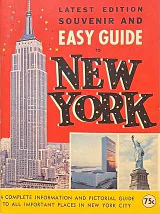Item #406202508 Easy Guide to New York. Aaron Stone