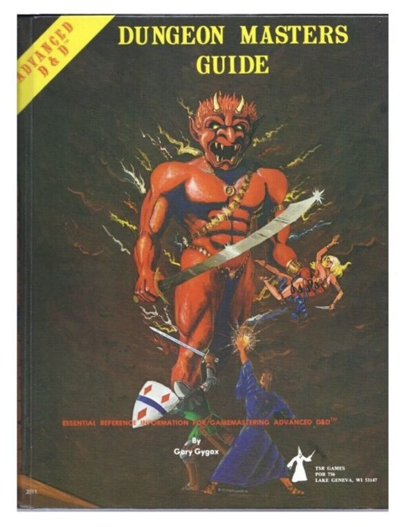 Item #406202518 Dungeon and Dragons Dungeon Masters Guide. Gary Gygax.
