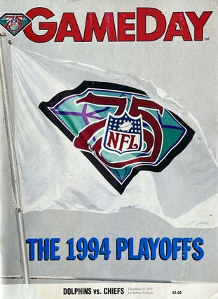 Item #407234 Game Day: The 1994 NFL Playoffs: Dolphins vs. Chiefs, December 31, 1994, Joe Robbie...