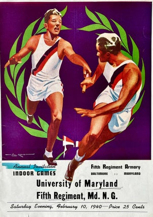 Item #407235 Program Guide for the Annual Invitation Indoor [Track and Field] Games, University...