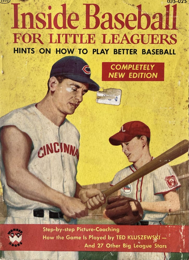 Item #407241 Inside Baseball for Little Leaguers. Mickey McConnell, Ted Kluszewski.
