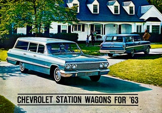 Item #407262 Chevrolet Station Wagons for '63 [Vintage Car Brochure