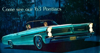 Item #407263 "Come See Our '63 Pontiacs" [Vintage Car Brochure