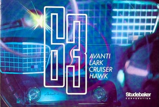 Item #407264 63 Avanti, Lark, Cruiser, Hawk [Vintage Car Brochure