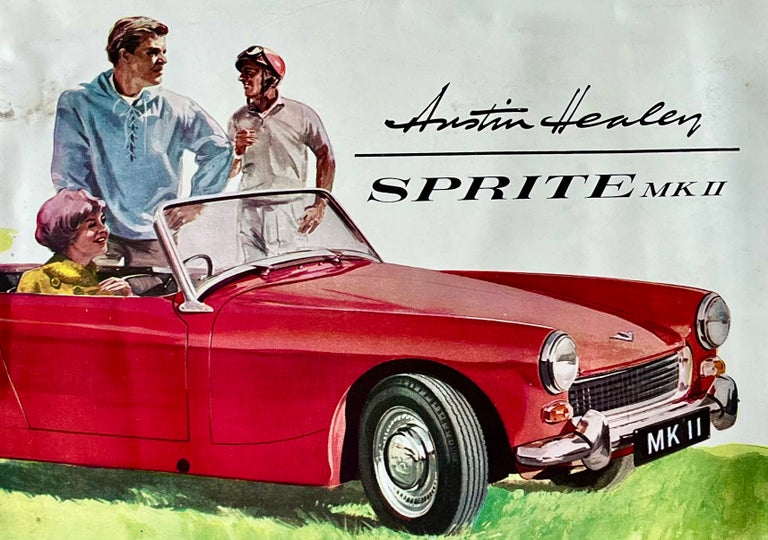 Item #407265 Austin Healey Sprite MK II [Vintage Car Brochure]
