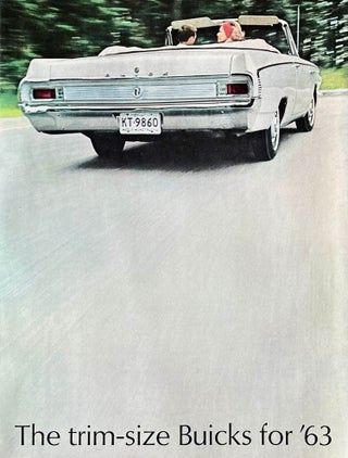 Item #407271 The trim-size Buicks for '63 [Vintage Car Brochure