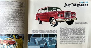 All New All Jeep/"Jeep" Wagoneers [Vintage Car Brochure]