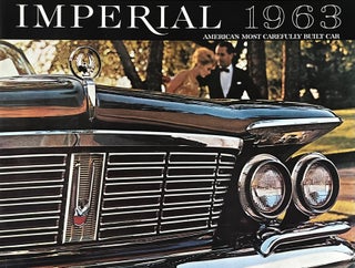 Item #407276 Imperial 1963: America's Most Carefully Built Car [Vintage Car Brochure