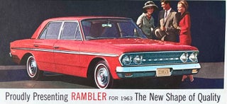 Item #407286 Proudly Presenting Rambler for 1963: The New Shape of Quality [Vintage Car...