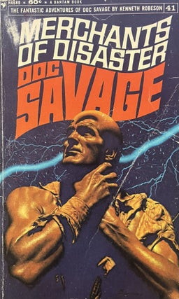 Item #4082402 Doc Savage: Merchant of Disaster. Kenneth Robeson