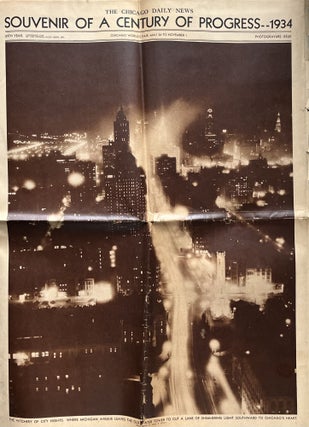 Item #416266 Souvenir of A Century of Progress 1934. The Chicago Daily News