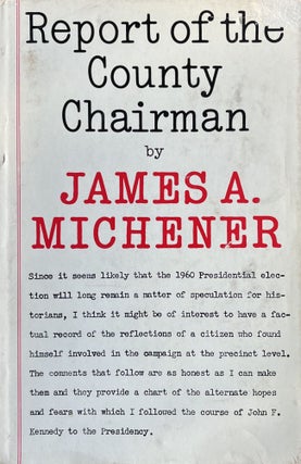 Item #420250 Report of the County Chairman. James Michener