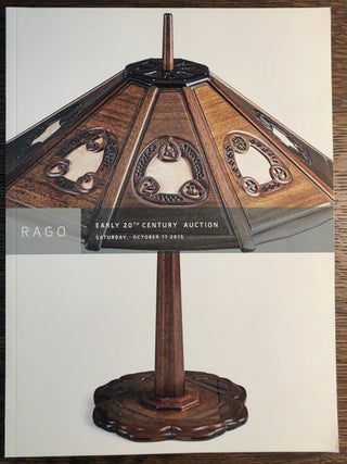 Item #427202526 Early 20th Century Auction, Saturday October 27, 2015. Rago Auctioneers
