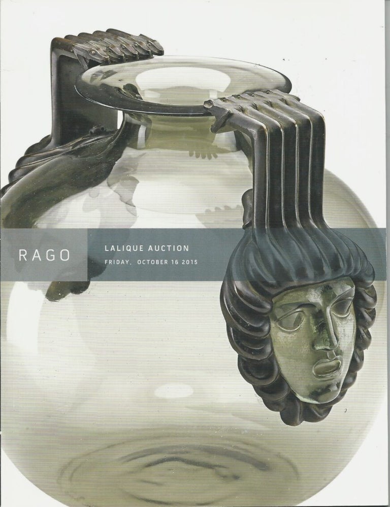 Item #427202531 Lalique Auction, Friday October 16, 2015. Rago Auctioneers.