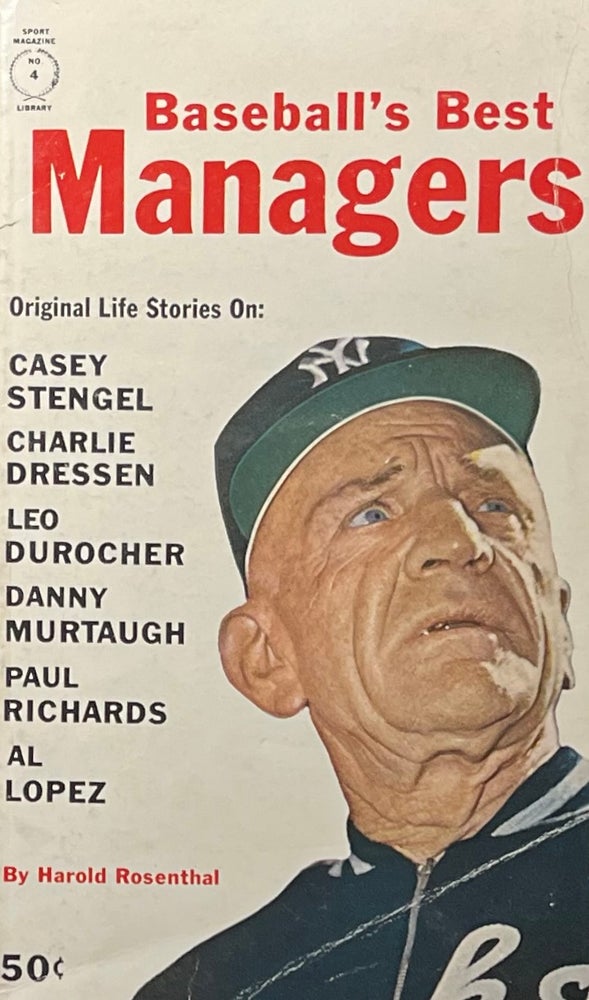 Item #427244 Baseball's Best Managers. Harold Rosenthal.