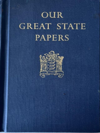 Item #430202514 Our Great State Papers: The Declaration of Independence, The Constitution of The...
