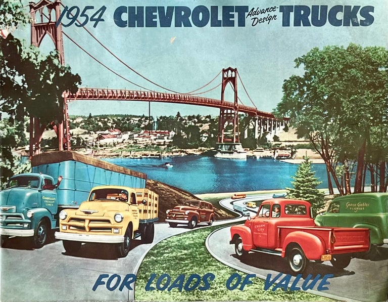 Item #430242 1954 Chevrolet Advance-Design Trucks For Loads of Value