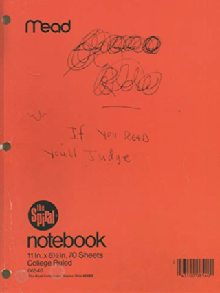 Item #500218 Kurt Cobain Journals. Kurt Cobain