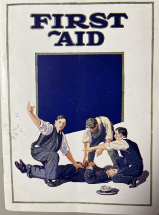 Item #500244 First Aid Booklet: First Aid Suggestions. A Depression-Era Booklet, The Prudential...